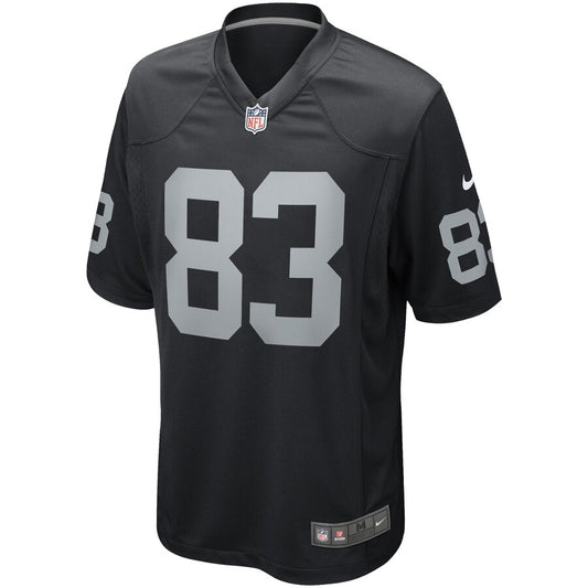 Las Vegas Raiders Darren Waller Game Black Football Jersey product image