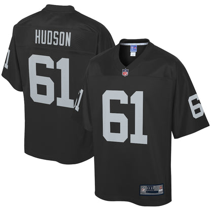 Las Vegas Raiders Rodney Hudson Pro Line Big & Tall Black Football Jersey product image