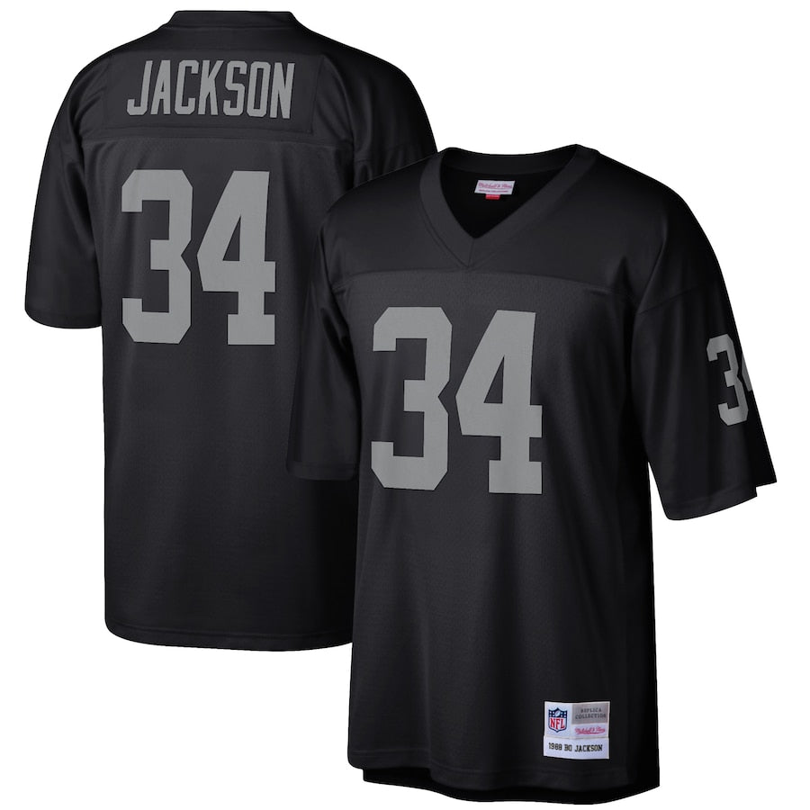 Las Vegas Raiders Bo Jackson Legacy Black Football Jersey product image