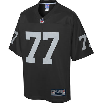 Las Vegas Raiders Trent Brown Pro Line Big & Tall Brown Football Jersey product image