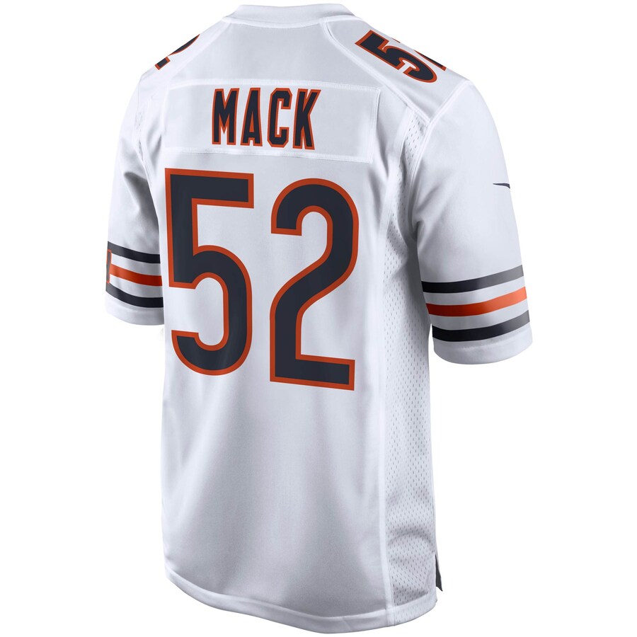 Chicago Bears Khalil Mack Game White Football Jersey product image