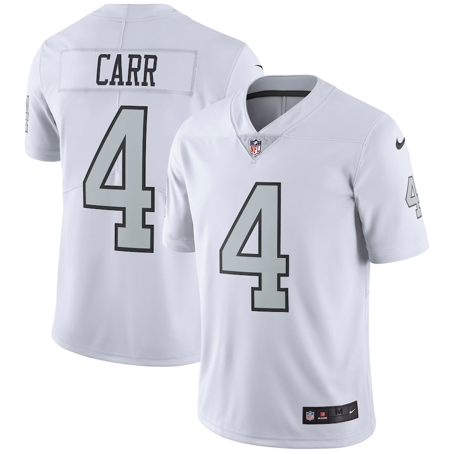 Las Vegas Raiders Derek Carr Limited White Football Jersey product image