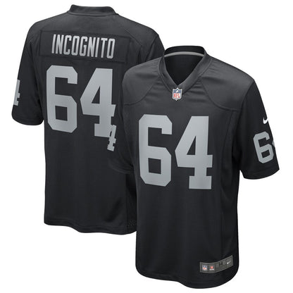 Las Vegas Raiders Richie Incognito Game Black Football Jersey product image