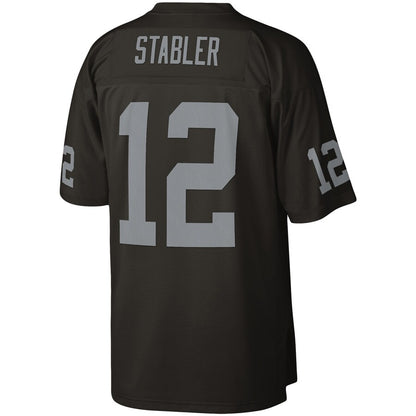 Las Vegas Raiders Ken Stabler Legacy Black Football Jersey product image