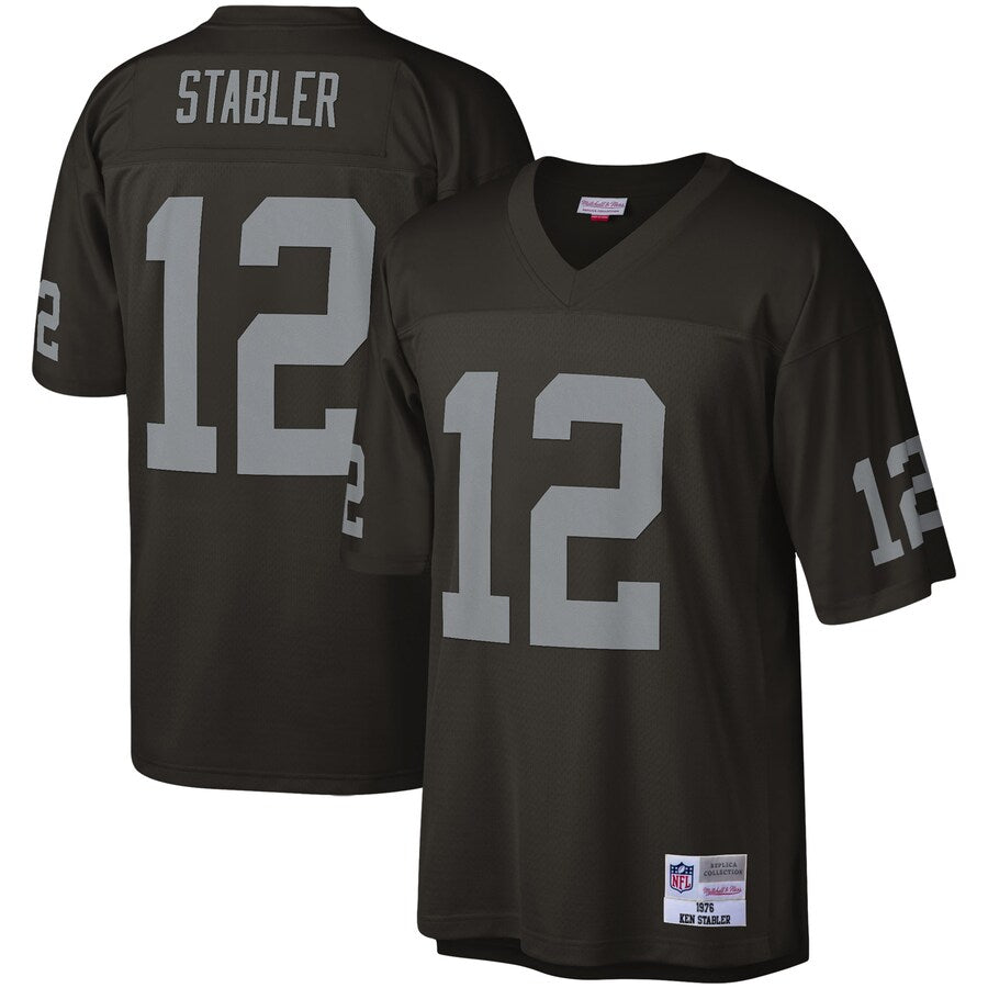 Las Vegas Raiders Ken Stabler Legacy Black Football Jersey product image