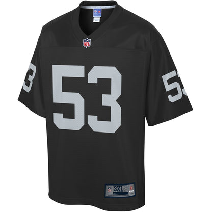 Las Vegas Raiders Quentin Poling Pro Line Big & Tall Black Football Jersey product image