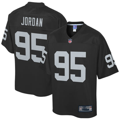 Las Vegas Raiders Dion Jordan Pro Line Big & Tall Black Football Jersey product image
