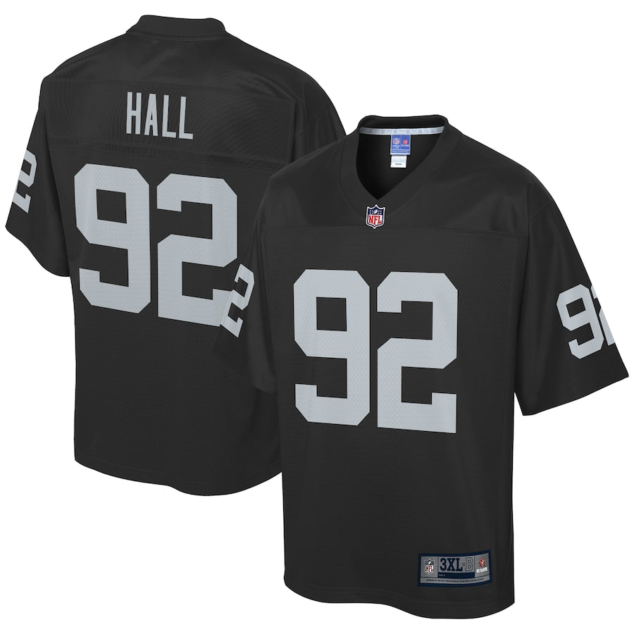 Las Vegas Raiders Pro Line Big & Tall Black Football Jersey product image