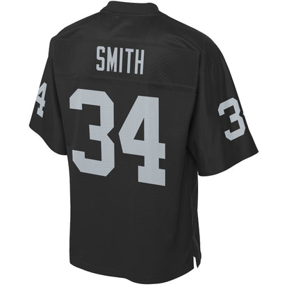 Las Vegas Raiders Rod Smith Pro Line Big & Tall Black Football Jersey product image