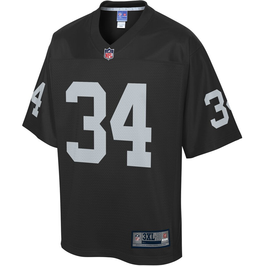 Las Vegas Raiders Rod Smith Pro Line Big & Tall Black Football Jersey product image