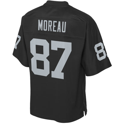 Las Vegas Raiders Foster Moreau Pro Line Big & Tall Black Football Jersey product image
