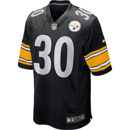 Pittsburgh Steelers James Conner Game Black Football Jersey product image