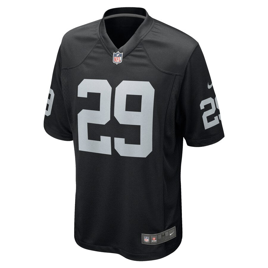 Las Vegas Raiders Lamarcus Joyner Game Black Football Jersey product image