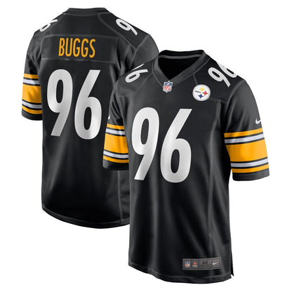 Pittsburgh Steelers Isaiah Buggs Game Black Football Jersey product image