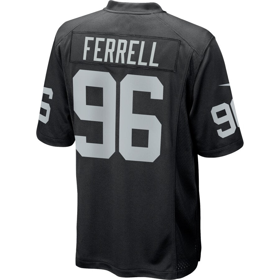 Las Vegas Raiders Clelin Ferrell Game Black Football Jersey product image