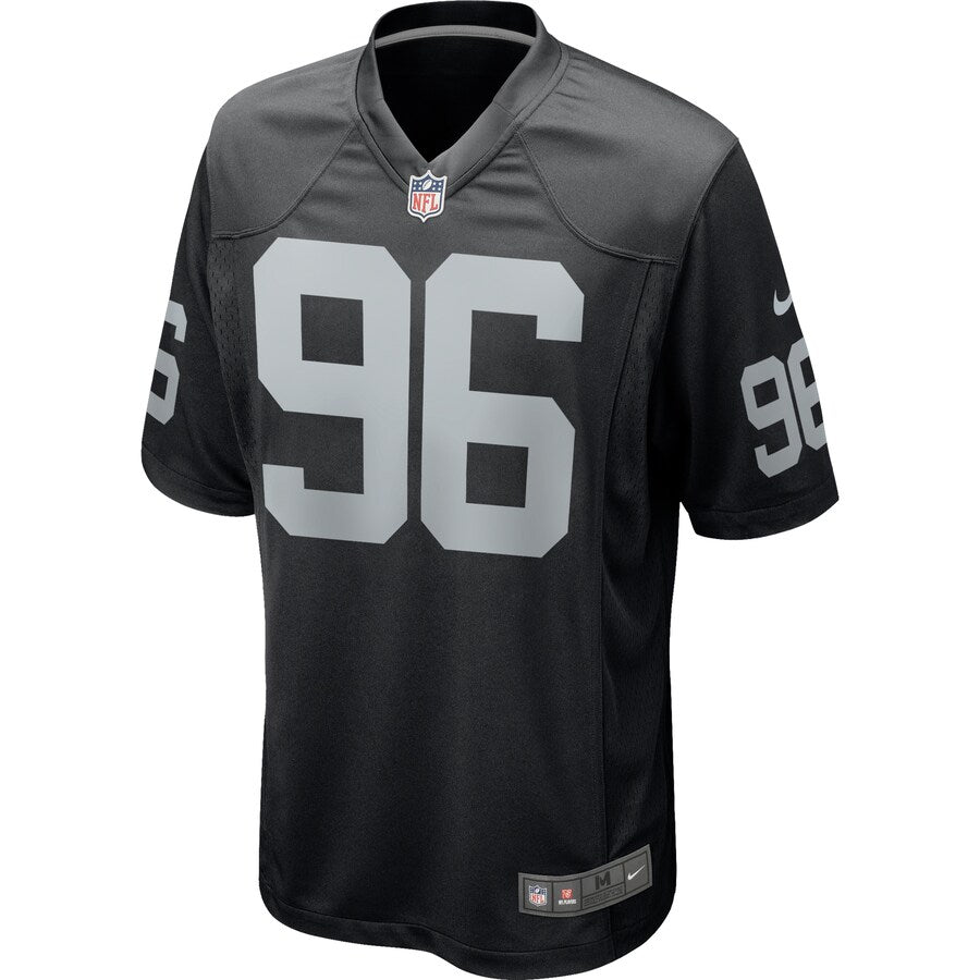 Las Vegas Raiders Clelin Ferrell Game Black Football Jersey product image