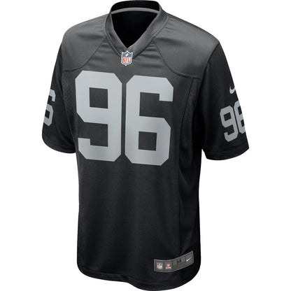 Las Vegas Raiders Clelin Ferrell Game Black Football Jersey product image