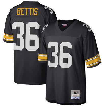 Pittsburgh Steelers Jerome Bettis 1996 Big & Tall Black Football Jersey product image