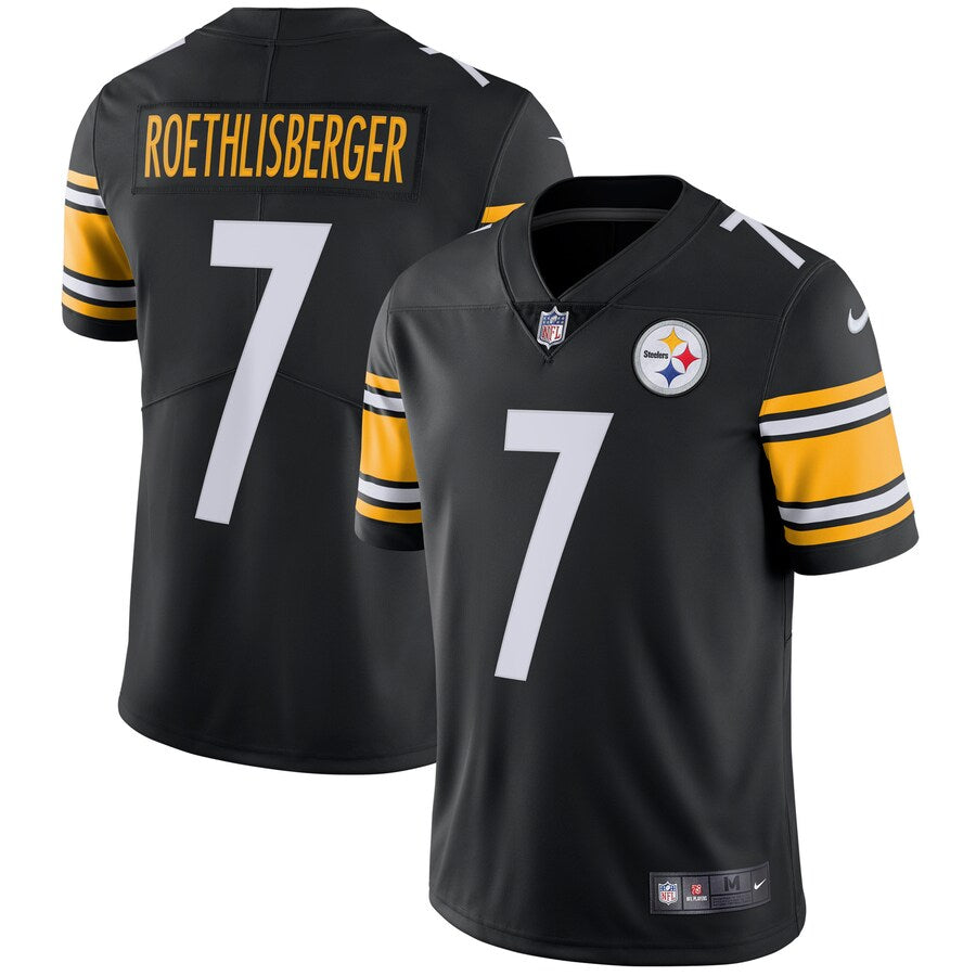 Pittsburgh Steelers Ben Roethlisberger Limited Black Football Jersey product image