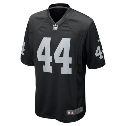 Las Vegas Raiders Nick Kwiatkoski Game Black Football Jersey product image