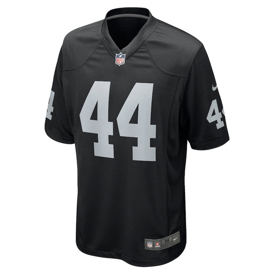 Las Vegas Raiders Nick Kwiatkoski Game Black Football Jersey product image