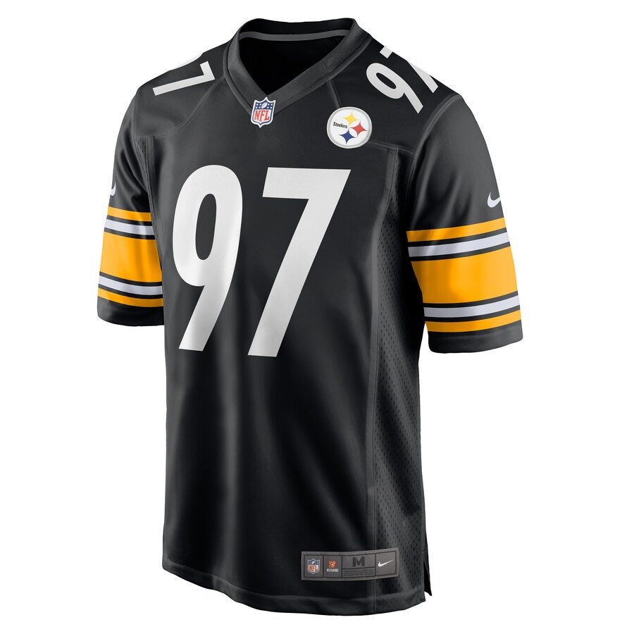 Pittsburgh Steelers Cameron Heyward Game Black Football Jersey product image