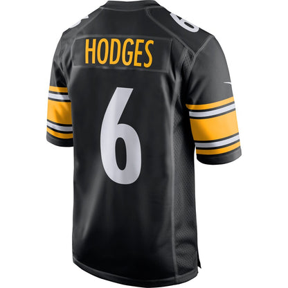 Pittsburgh Steelers Devlin Hodges Game Black Football Jersey product image