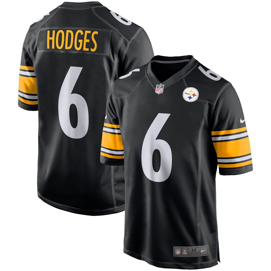 Pittsburgh Steelers Devlin Hodges Game Black Football Jersey product image