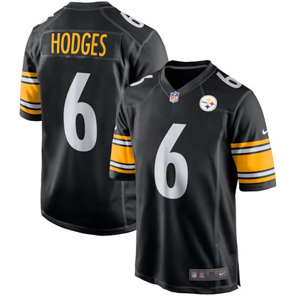 Pittsburgh Steelers Devlin Hodges Game Black Football Jersey product image