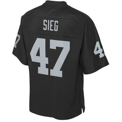 Dallas Cowboys Trent Sieg Pro Line Big & Tall Navy Football Jersey product image