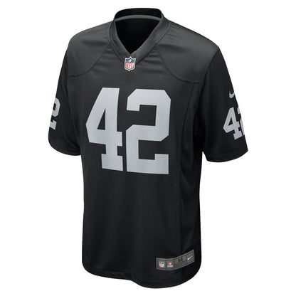 Las Vegas Raiders Cory Littleton Game Black Football Jersey product image