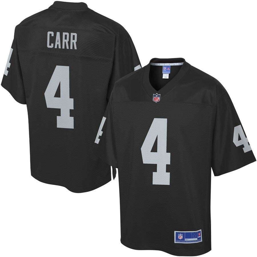 Las Vegas Raiders Derek Carr Pro Line Team Color Football Jersey product image