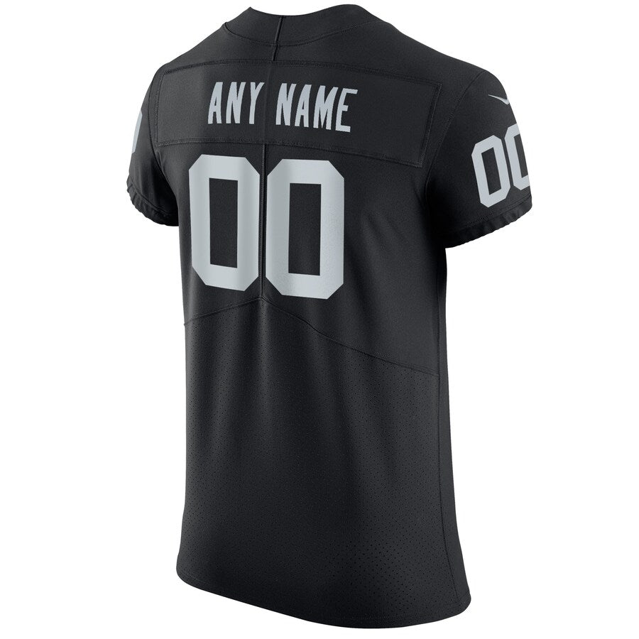 Las Vegas Raiders Custom Black Football Jersey product image