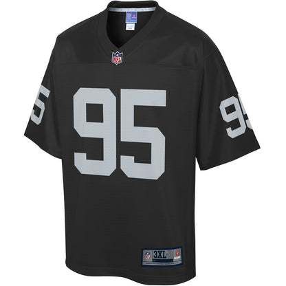 Las Vegas Raiders Quinton Bell Pro Line Big & Tall Black Football Jersey product image