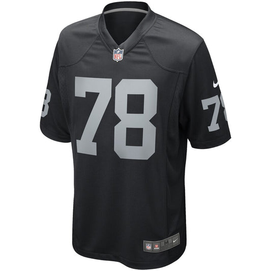 Las Vegas Raiders Art Shell Game Black Football Jersey product image