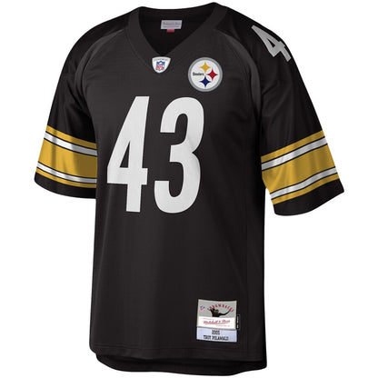 Pittsburgh Steelers Troy Polamalu Legacy Black Football Jersey product image