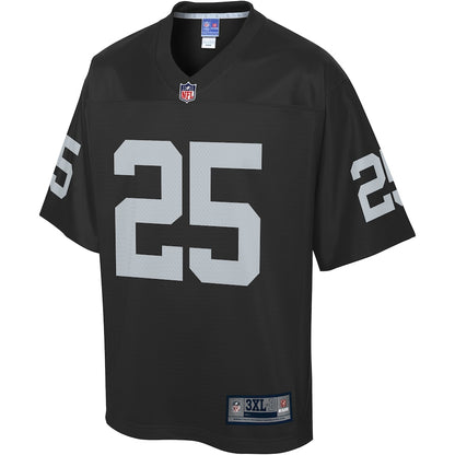Las Vegas Raiders Erik Harris Pro Line Big & Tall Black Football Jersey product image