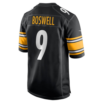 Pittsburgh Steelers Chris Boswell Game Black Football Jersey product image