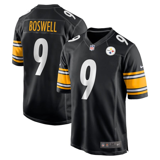 Pittsburgh Steelers Chris Boswell Game Black Football Jersey product image