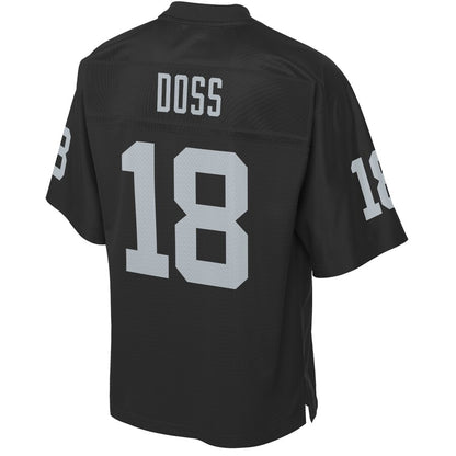 Las Vegas Raiders Keelan Doss Pro Line Big & Tall Black Football Jersey product image