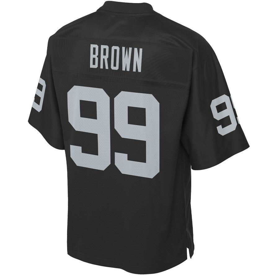 Las Vegas Raiders Fadol Brown Pro Line Black Football Jersey product image