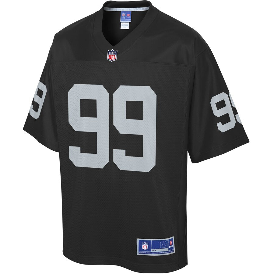 Las Vegas Raiders Fadol Brown Pro Line Black Football Jersey product image