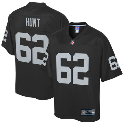 Las Vegas Raiders Cameron Hunt Pro Line Big & Tall Black Football Jersey product image