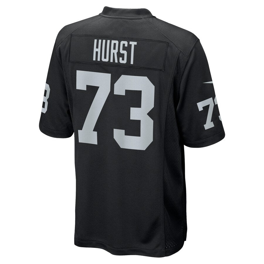 Las Vegas Raiders Maurice Hurst Game Black Football Jersey product image