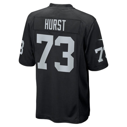Las Vegas Raiders Maurice Hurst Game Black Football Jersey product image