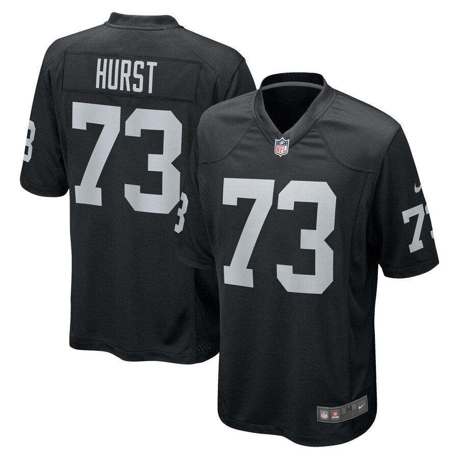 Las Vegas Raiders Maurice Hurst Game Black Football Jersey product image