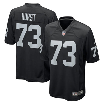 Las Vegas Raiders Maurice Hurst Game Black Football Jersey product image