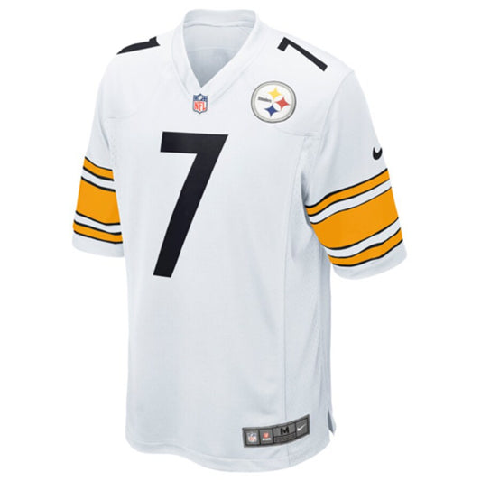 Pittsburgh Steelers Ben Roethlisberger Game White Football Jersey product image