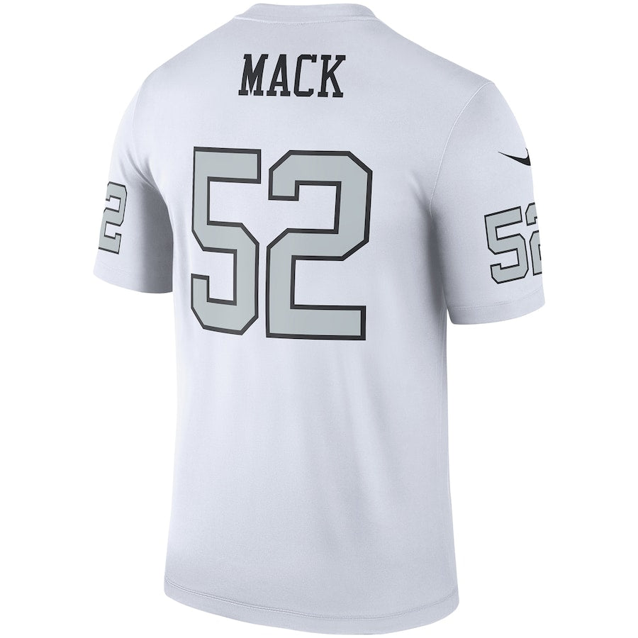 Las Vegas Raiders Khalil Mack White Football Jersey product image