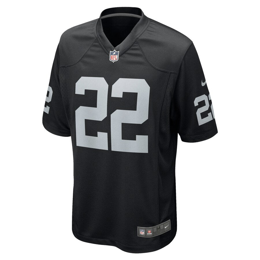 Las Vegas Raiders Keisean Nixon Game Black Football Jersey product image